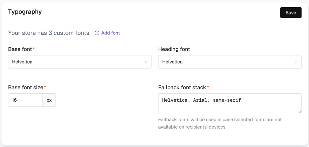 Typography
