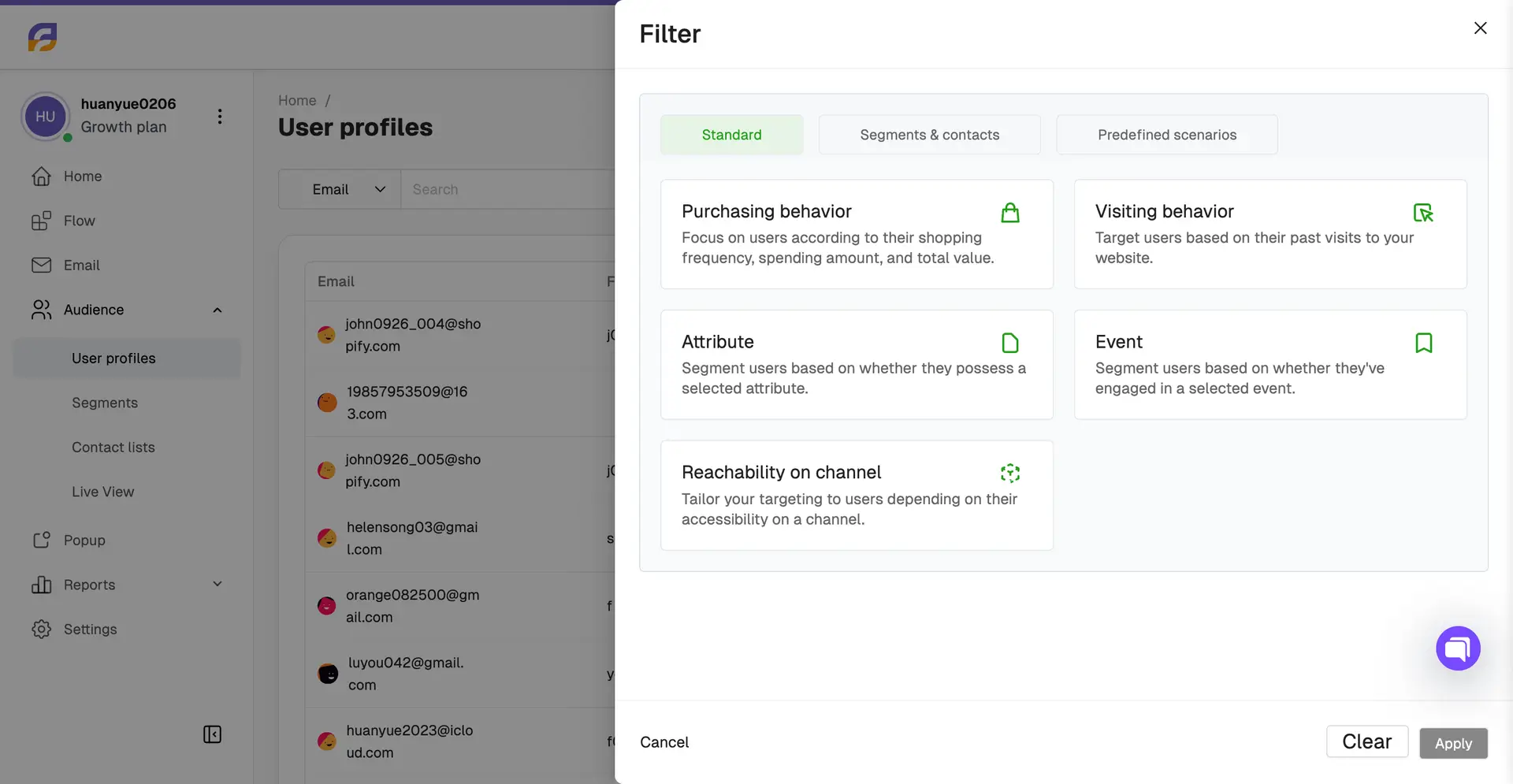 Advanced Filters