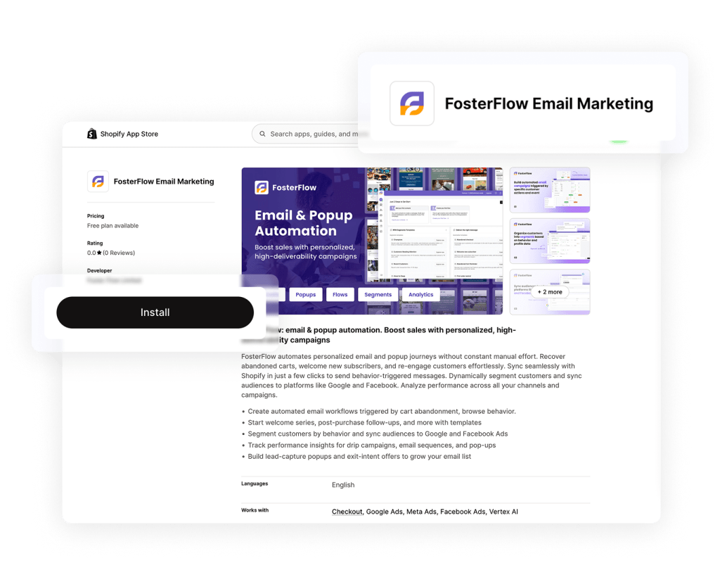 How to Use FosterFlow to Design Your Automated Welcome Email Shopify Workflow