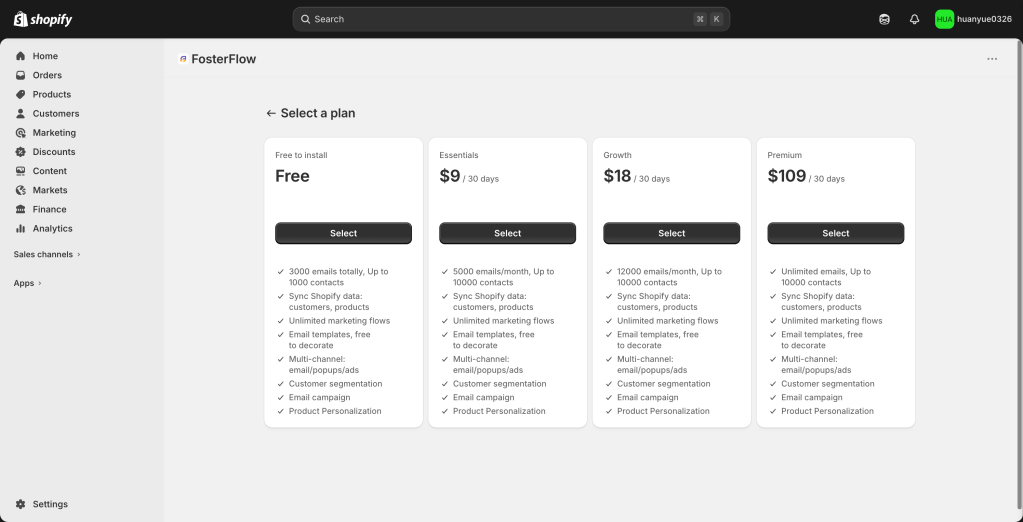 Choose a plan