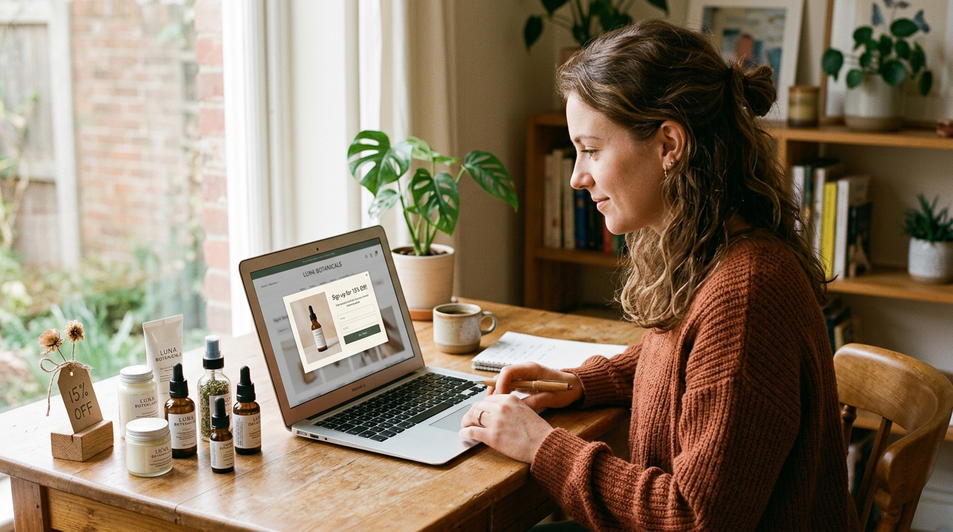 newsletter signup examples — signup form criteria for shopify stores