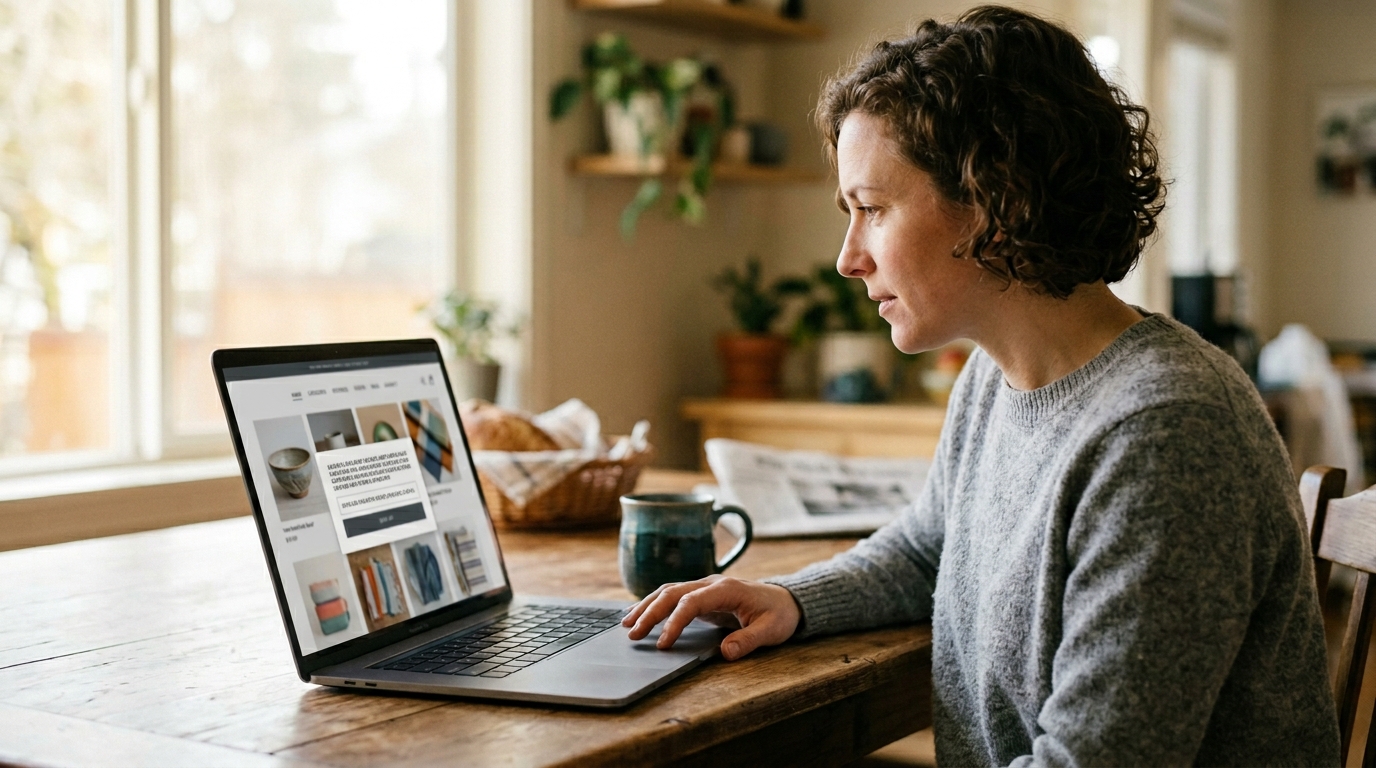newsletter signup examples — 1 first-order discount popup
