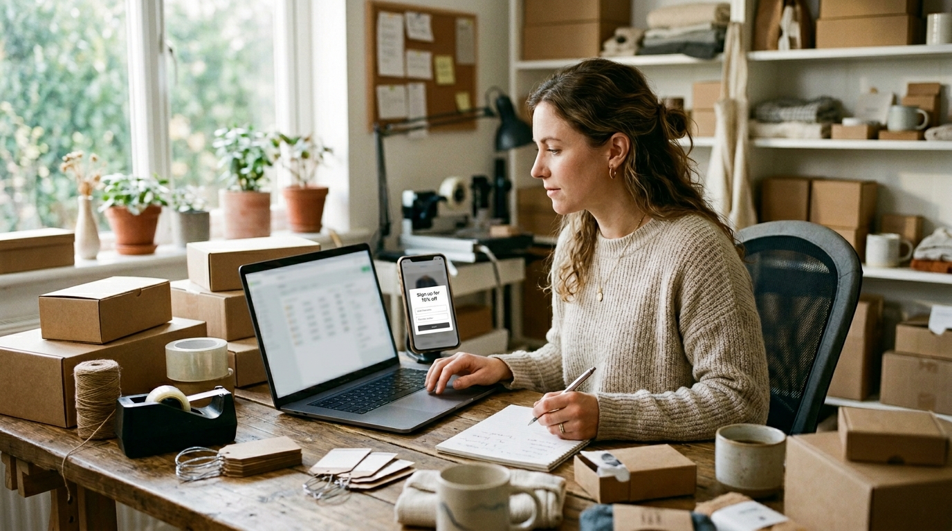 back-in-stock emails capture points on sold-out product pages